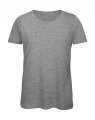 Dames T-shirt Biologisch B&C Inspire TW043 Sport Grey